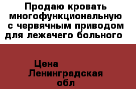 Продаю кровать многофункциональную с червячным приводом для лежачего больного. › Цена ­ 10 000 - Ленинградская обл., Санкт-Петербург г. Мебель, интерьер » Кровати   